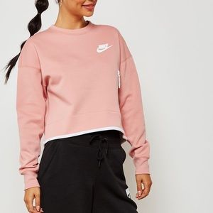 rust pink sweatshirt